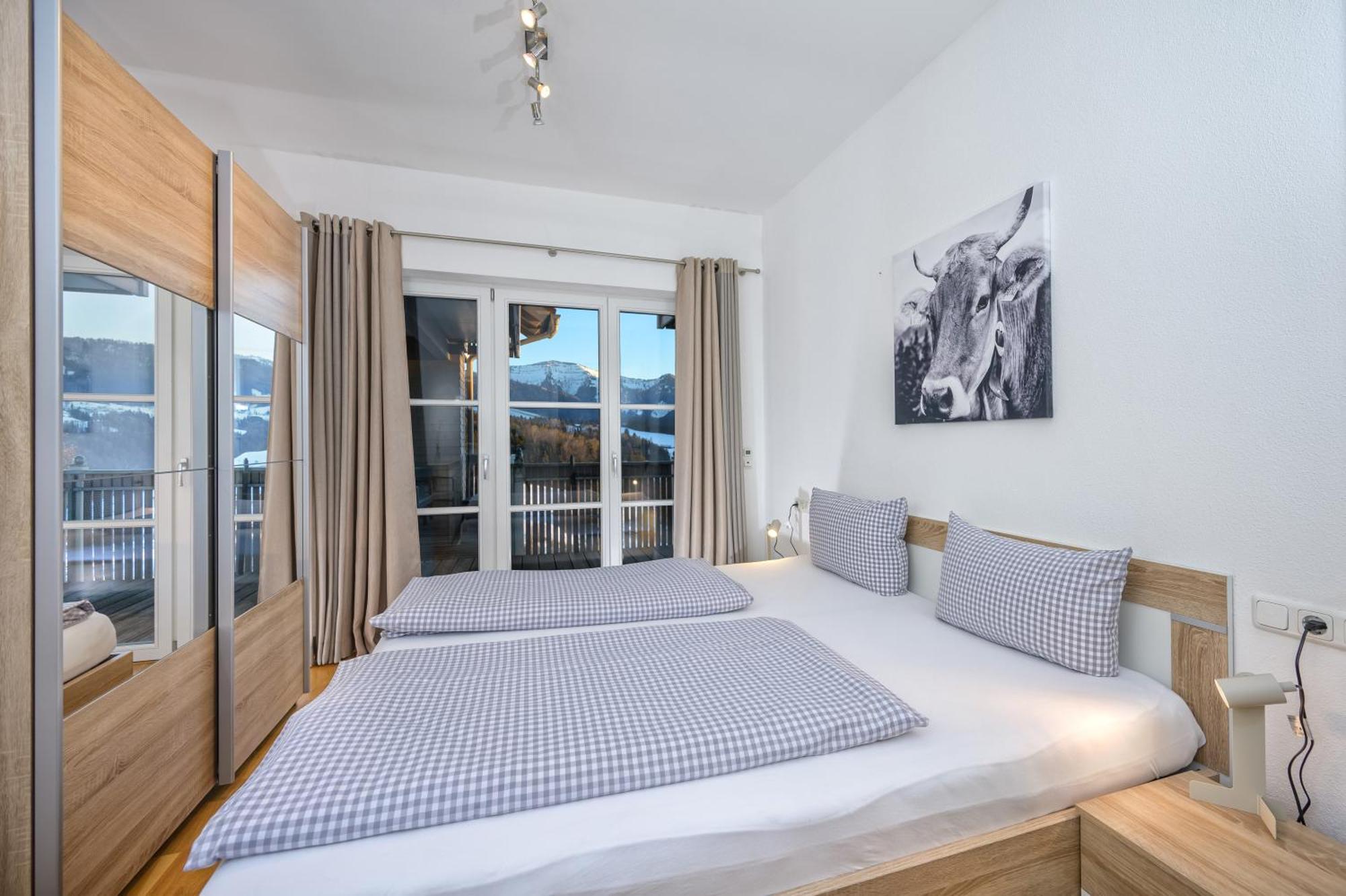 Haus "Bergblick" Ferienwohnung Hochgrat Oberstaufen Mit 2 Schlafzimmer エクステリア 写真